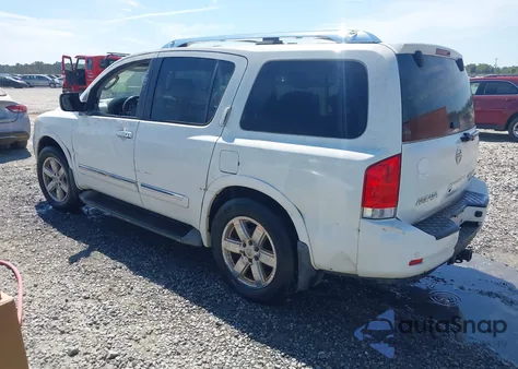 2010 Nissan Armada Platinum z USA, uszkodzony, nr VIN 5N1BA0NF8AN600512